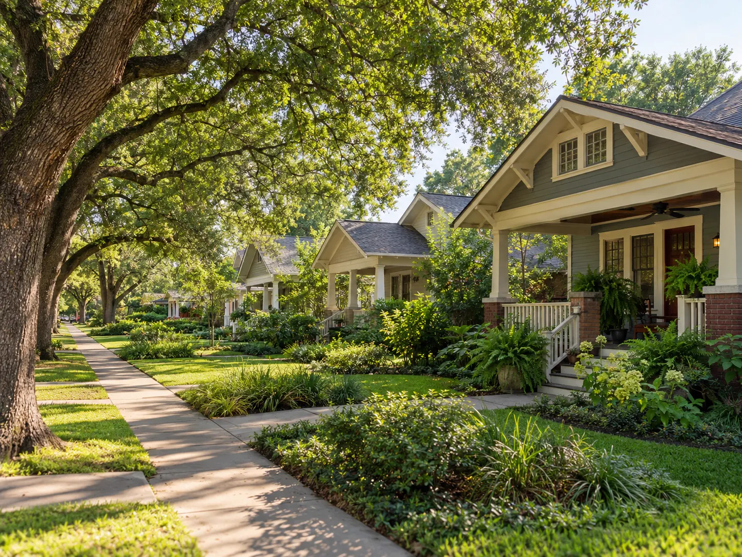 Homes in The Heights, Houston