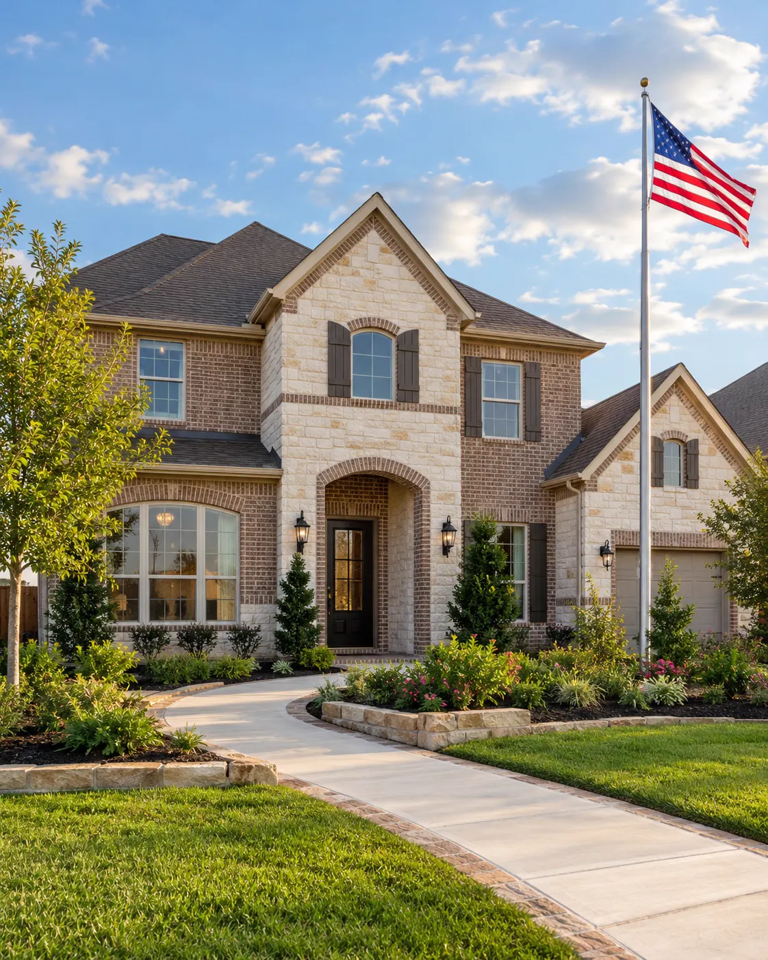 A new home community sales center